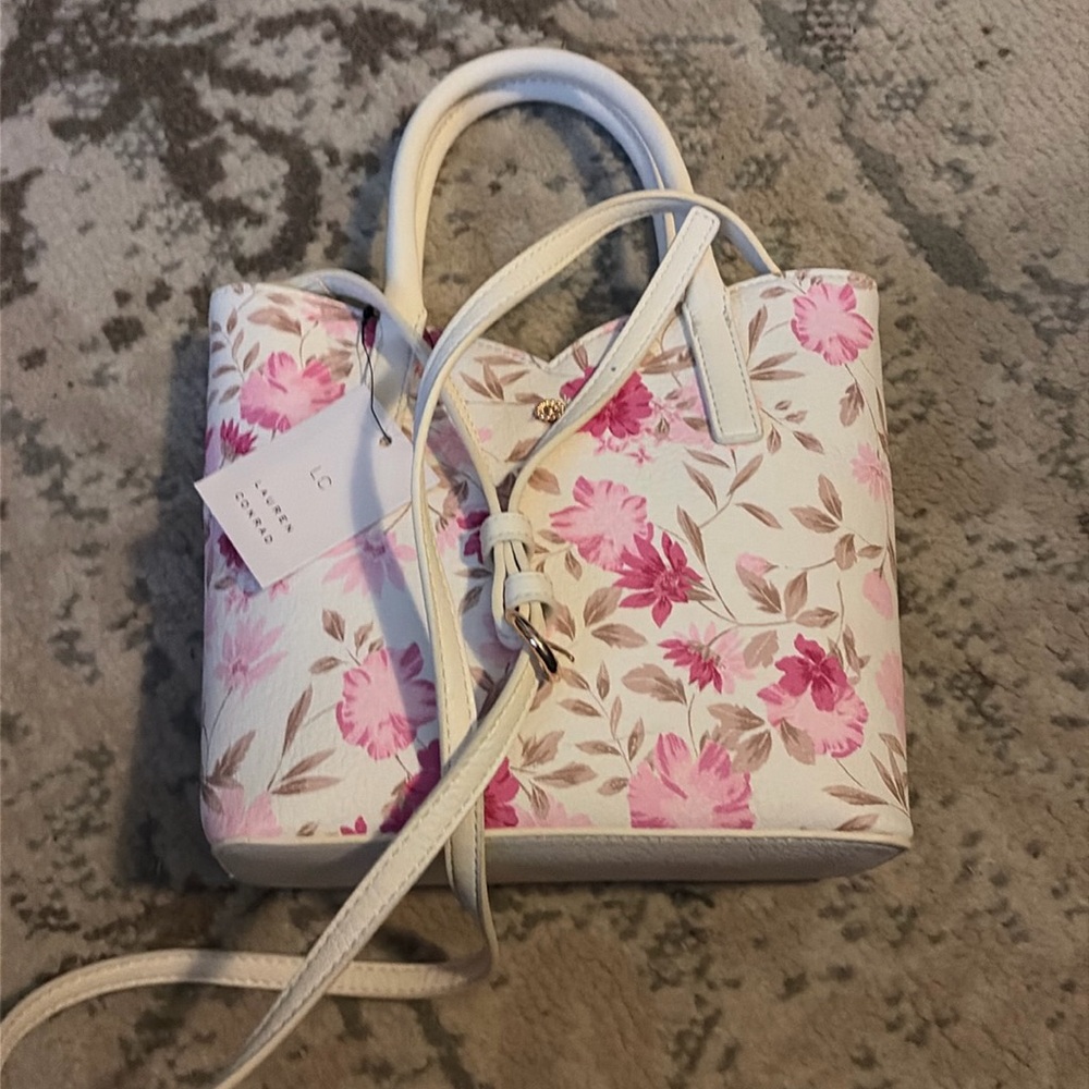 New with tags Lauren Conrad mini purse with handles and straps